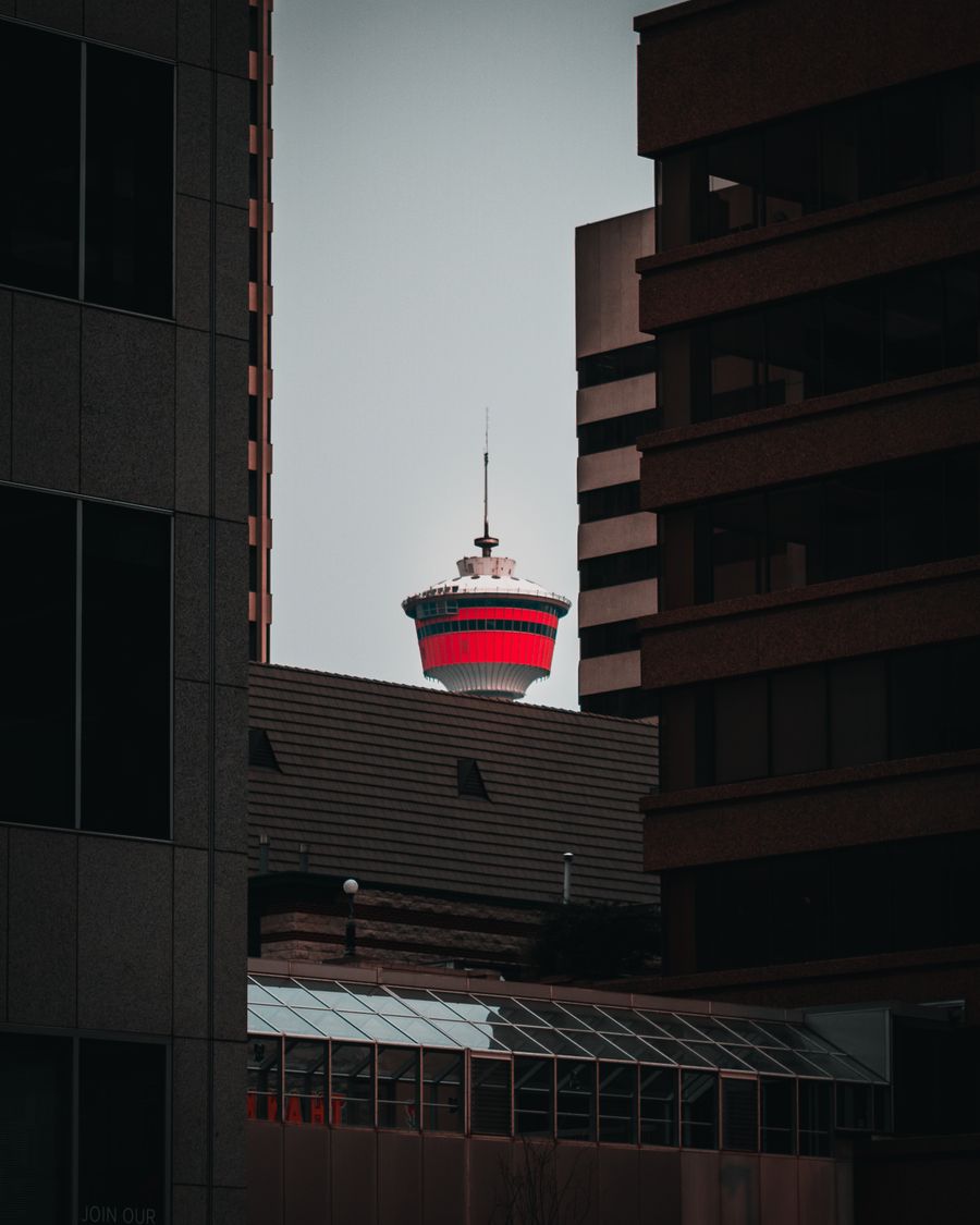 Calgary, the downtown tower