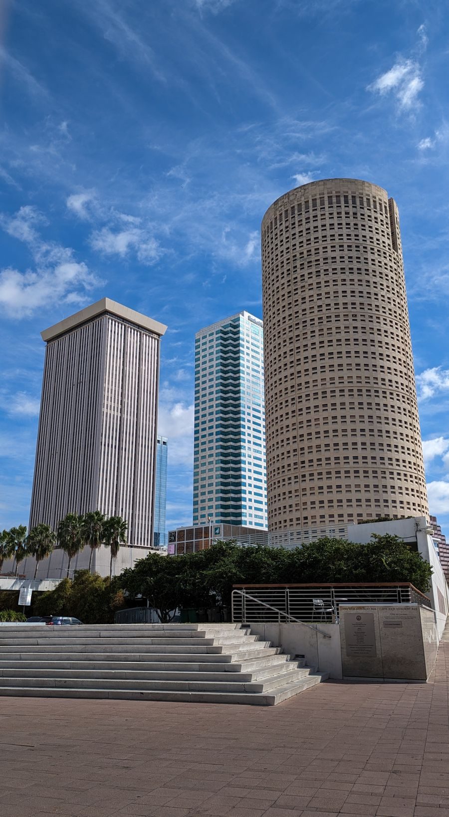 Tampa, downtown towers including the Rivergate Tower
