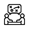 Strategy session icon