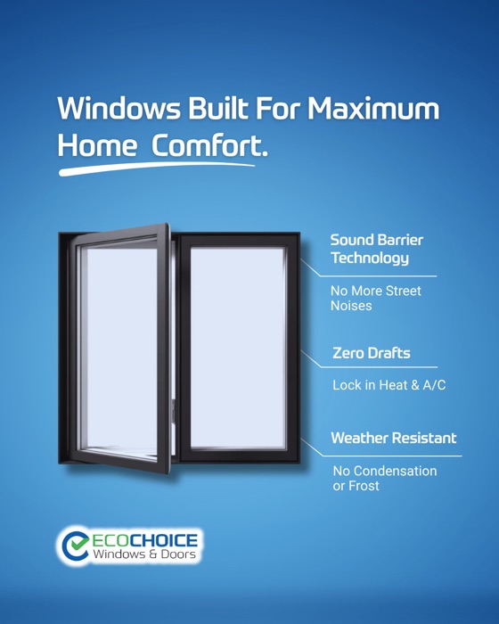 Eco Choice Windows ad creative