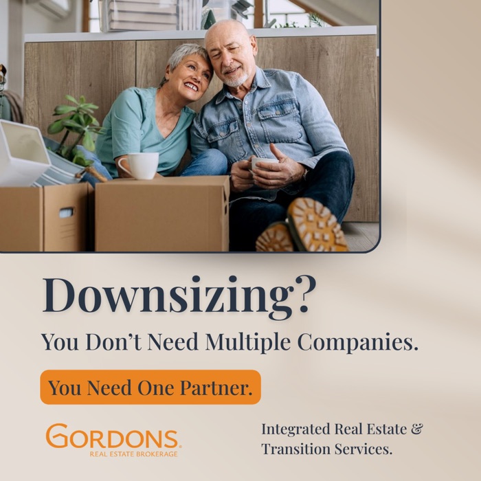 Gordon's Downsizing ad creative